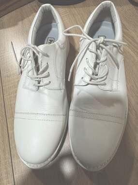 Propet Ortholite White Leather Shoes Women’s Size 9